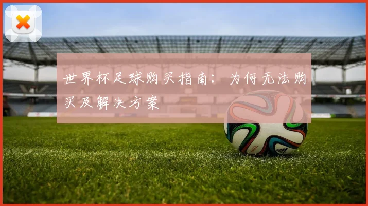 世界杯足球购买指南：为何无法购买及解决方案