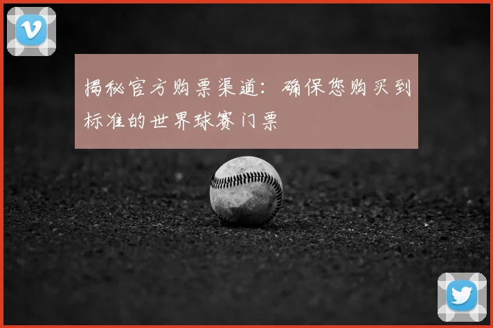 揭秘官方购票渠道：确保您购买到标准的世界球赛门票